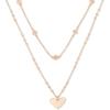 imageKendra Scott Ari Heart Multistrand Necklace Fashion Jewelry for WomenROSE GOLD METAL