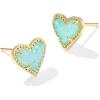 GOLD - BRIGHT AQUA DRUSY
