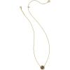 imageKendra Scott Basketball Short Pendant Necklace Fashion Jewelry for WomenGOLD
