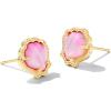 imageKendra Scott Brynne Shell Stud Earrings Fashion Jewelry for WomenBLUSH MOTHER OF PEARL
