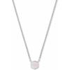 imageKendra Scott Davie Pendant Necklace in Sterling Silver Fine Jewelry for Women Rainbow Moonstone
