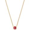 imageKendra Scott Davie Pendant Necklace18K GOLD VERMEIL  RED GARNET
