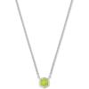 STERLING SILVER - GREEN PERIDOT