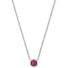 STERLING SILVER - PINK RUBY