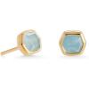 imageKendra Scott Davie Stud Earrings in 18K Gold Vermeil Fine Jewelry for Women Aquamarine