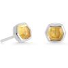 imageKendra Scott Davie Stud Earrings in Sterling Silver Fine Jewelry for Women Light Citrine
