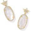 imageKendra Scott Disney Dana Princess Drop Earrings Fashion Jewelry for WomenGOLD  IVORY MOTHER OF PEARL
