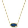 GOLD - BLUE DRUSY
