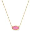 GOLD - HOT PINK DRUSY