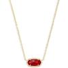GOLD - RUBY RED CLEAR GLASS