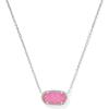 RHODIUM - HOT PINK DRUSY
