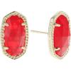 imageKendra Scott Ellie Earrings Fashion Jewelry for WomenGold Ruby Red