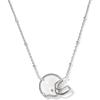 imageKendra Scott Football Helmet Short Pendant Necklace Fashion Jewelry for WomenRHODIUMPLATED