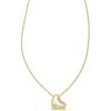 imageKendra Scott Ice Skate Short Pendant Necklace Fashion Jewelry for WomenGOLDPLATED
