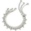 imageKendra Scott Kassie Set of 3 Chain Bracelets Fashion Jewelry for WomenRHODIUM
