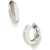 imageKendra Scott Mikki Metal Huggie Earring Fashion Jewelry for WomenRHODIUM  POLISHED METAL