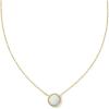 imageKendra Scott Volleyball Pendant Necklace Fashion Jewelry for WomenGOLD  WHITE MOTHER OF PEARL
