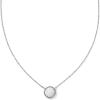 imageKendra Scott Volleyball Pendant Necklace Fashion Jewelry for WomenRHODIUM  WHITE MOTHER OF PEARL