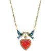 imageKendra Scott x Disney Snow White Heart Statement Necklace 14K GoldPlated Fashion Jewelry for Women