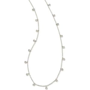 imageKendra Scott Ameila Chain Necklace Fashion Jewelry for WomenRHODIUM