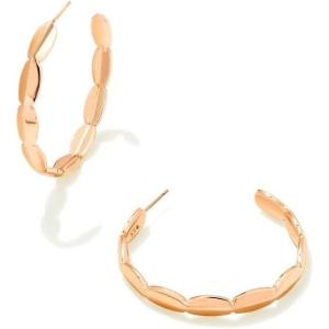 imageKendra Scott Brooke Hoop Earrings for Women Fashion JewelryROSE GOLD METAL