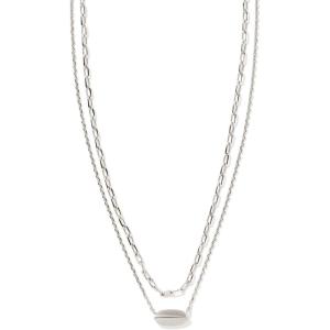 imageKendra Scott Brooke MultiStrand Necklace for Women Fashion JewelryRHODIUM METAL