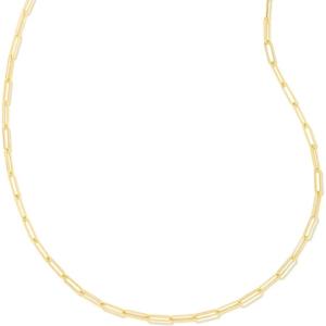 imageKendra Scott Courtney Paperclip Necklace Fashion Jewelry for WomenGOLD