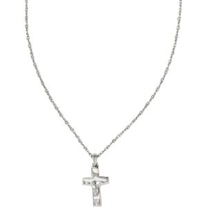 imageKendra Scott Cross Pendant Necklace for Women Fashion JewelryRHODIUMPLATED