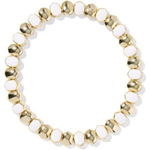 imageKendra Scott Daphne Enamel Stretch Bracelet Fashion Jewelry for WomenWHITE ENAMEL