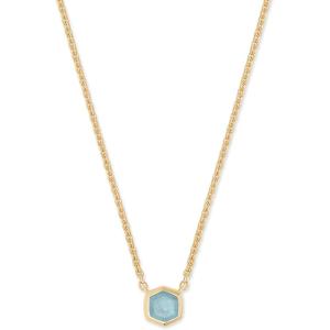 imageKendra Scott Davie Pendant Necklace in 18K Gold Vermeil Fine Jewelry for Women Aquamarine