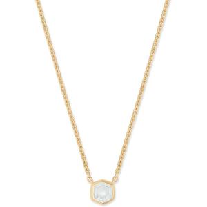 imageKendra Scott Davie Pendant Necklace in 18K Gold Vermeil Fine Jewelry for Women Rock Crystal