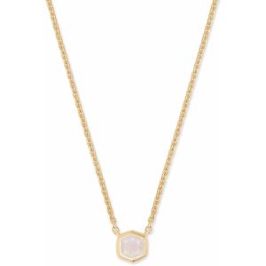 imageKendra Scott Davie Pendant Necklace18K GOLD VERMEIL  RAINBOW MOONSTONE