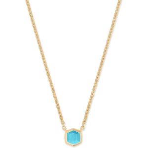 imageKendra Scott Davie Pendant Necklace18K GOLD VERMEIL  TURQUOISE