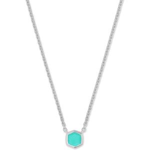 imageKendra Scott Davie Pendant NecklaceSTERLING SILVER  CHRYSOPRASE