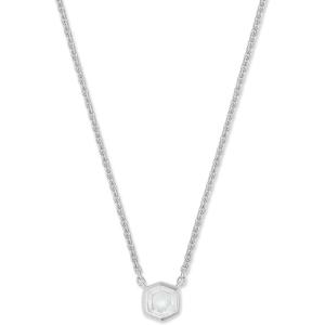 imageKendra Scott Davie Pendant NecklaceSTERLING SILVER  ROCK CRYSTAL