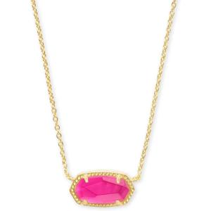 imageKendra Scott Elisa Pendant Necklace for Women Fashion Jewelry 14k GoldPlatedGOLD  AZALEA ILLUSION