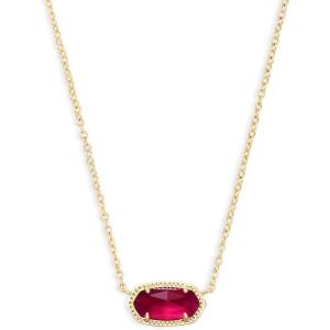 imageKendra Scott Elisa Pendant Necklace for Women Fashion Jewelry 14k GoldPlatedGOLD  BERRY ILLUSION