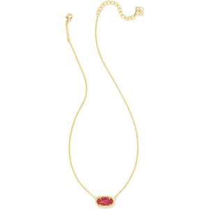 imageKendra Scott Elisa Pendant Necklace for Women Fashion Jewelry 14k GoldPlatedGold Berry Kyocera Opal