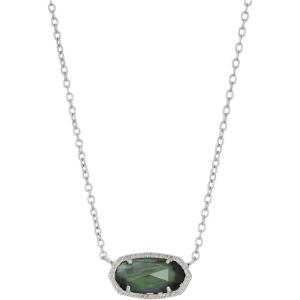 imageKendra Scott Elisa Pendant Necklace for Women Fashion Jewelry 14k GoldPlatedRHOD BLACK Mother of Pearl