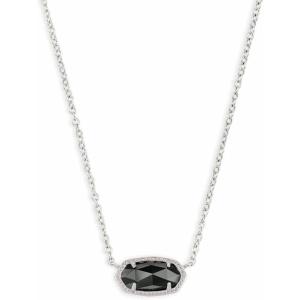 imageKendra Scott Elisa Pendant Necklace for Women Fashion Jewelry 14k GoldPlatedRHODIUM  BLACK