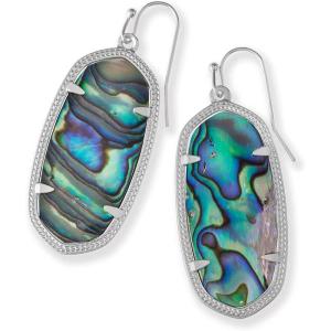 imageKendra Scott Elle Drop Earrings for WomenRHODIUM  ABALONE SHELL