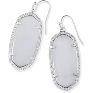 imageKendra Scott Elle Drop Earrings for WomenRHODIUM  SLATE CATS EYE