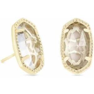 imageKendra Scott Ellie Earrings Fashion Jewelry for WomenGOLD  CRYSTAL