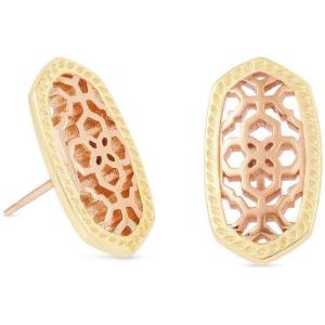 imageKendra Scott Ellie Earrings Fashion Jewelry for WomenGOLD  ROSE GOLD METAL
