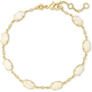 imageKendra Scott Emilie Link Bracelet for Women Fashion JewelryGOLD IRIDESCENT DRUSY