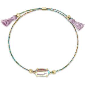 imageKendra Scott Everlyne Cord Friendship Bracelet Fashion Jewelry for WomenGOLD  DICHROIC GLASS