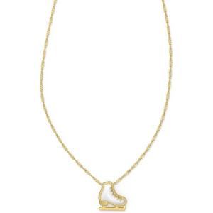 imageKendra Scott Ice Skate Short Pendant Necklace Fashion Jewelry for WomenGOLDPLATED
