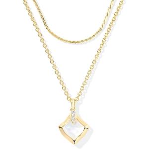 imageKendra Scott Joelle Multi Strand Necklace Fashion Jewelry for WomenIVORY MOTHER OF PEARL