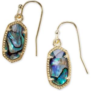 imageKendra Scott Lee Drop Earrings for WomenGOLD  ABALONE SHELL