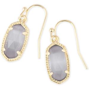 imageKendra Scott Lee Drop Earrings for WomenGOLD  SLATE CATS EYE